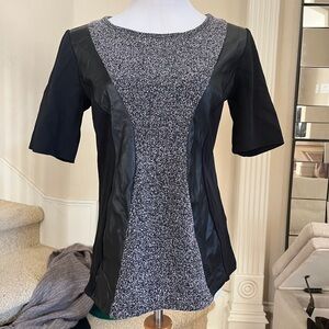 Ann Taylor leather top